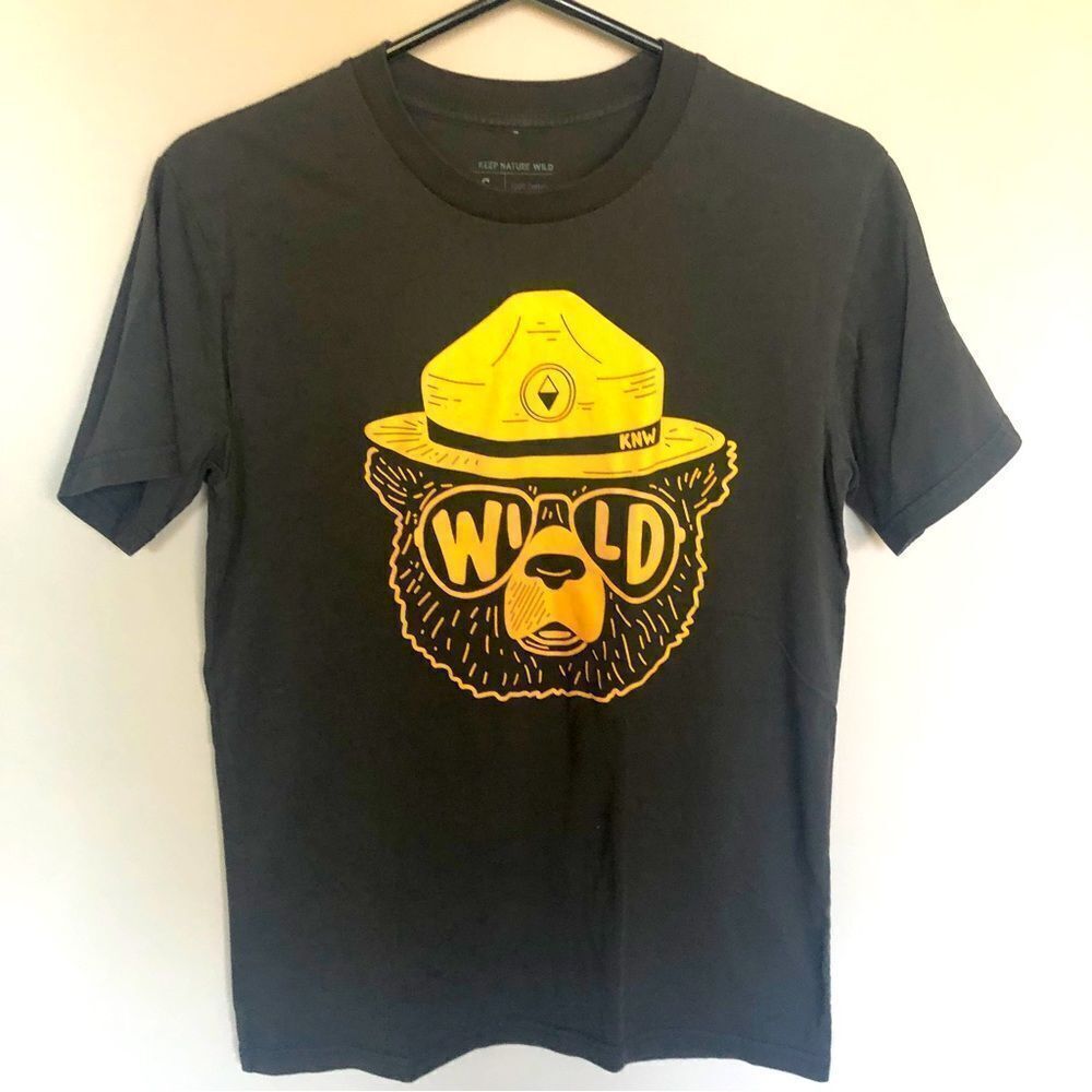 Keep Nature Wild tee shirt S brown